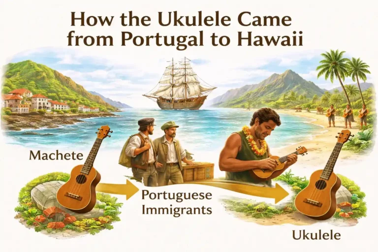 Ukulele Came from Portugal to Hawaii