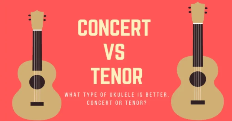 Concert vs Tenor Ukulele